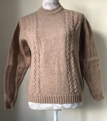 Shetland Pure Wool Pullover Jumper Size 40 - Image 1 of 4