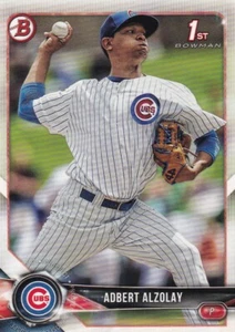 2018 BOWMAN 1ST CARD RC ADBERT ALZOLAY CHICAGO CUBS FIRST ROOKIE (QTY) S4482 - Picture 1 of 2
