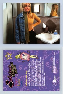 Sabrina The Boy #42 Sabrina The Teenage Witch 1999 Dart Trading Card