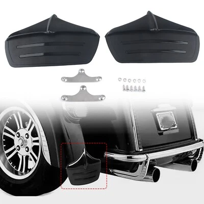Pair Rear Mud Flaps Fender Guard For Harley Trike Tri Glide FLHTCUTG 2011-2023 - Image 1 of 4