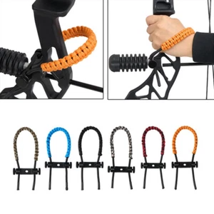 Correa de muñeca trenzada ajustable con arco para tiro con arco compuesto - Imagen 1 de 25