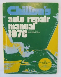 Chilton's Auto Repair Manual 1976 USA Domestic Cars 1969-1976 No. 6328 - Picture 1 of 11