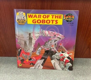 Vintage GoBots War of the Go Bots Paperback Book Golden 1984 Tonka Excellent - Picture 1 of 7