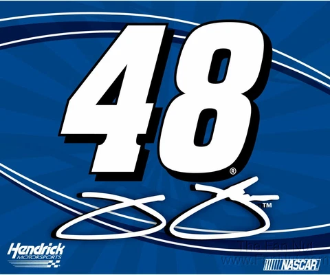 Jimmie Johnson #48 5"x6" Vinyl Magnet Auto Home Nascar Racing Cover