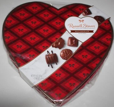 Russell Stover - Assorted Milk Chocolate - Plaid - 8 Flavors - 17 Pieces - 10 oz - Image 1 of 4