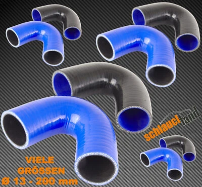 SCHLAUCHLAND Silikonbogen 135° ID 13-102mm wählbar*** Turboschlauch Kühlerschlauch LLK