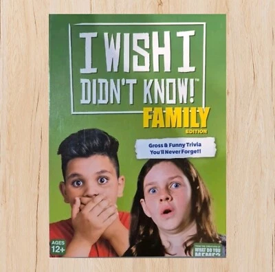 I Wish I Didnt Know! Family Edition Board Game - Image 1 of 3