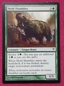 Magic The Gathering DUEL DECKS JACE VS VRASKA MOLD SHAMBLER green card MTG - Picture 1 of 2