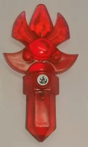 2014 Red Fire Sceptre Traptanium Crystal Skylanders Trap Team Figura - Imagen 1 de 2
