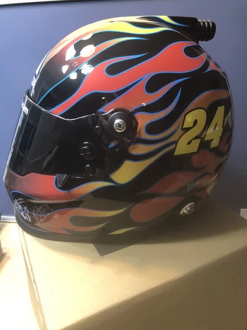 Jeff Gordon Black Axalta full size helmet NEW Cover