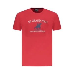 U.S. Grand Polo T Shirt Herren Freizeit Baumwolle Rundhals T-Shirt Tee Polo - Bild 1 von 2