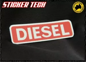 DIESEL FUEL ONLY FUEL FLAP STICKER DECAL TO SUIT TOYOTA 4WD LANDCRUISER HILUX - Picture 1 of 2