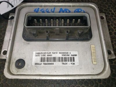 2003 DODGE RAM1500 FRONT CONTROL MODULE (FCM). PART NUMBER 56049681AB - Image 1 of 4