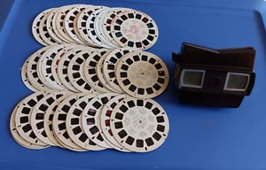 ViewMaster and 70 reels. SEE ALL PHOTOS FOR NAMES - Picture 1 of 17