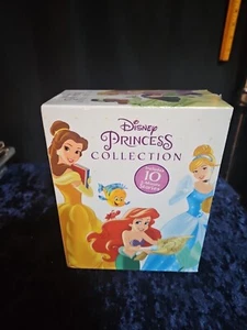 DISNEY PRINCESS COLLECTION BOX SET OF 10 HC BOOKS - BRAND NEW Great Xmas @P - Picture 1 of 8