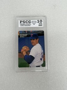 Nolan Ryan HOF 1991 Mother's Cookies Card #3 of 4 300 Win Rangers PSCG 10 MINT