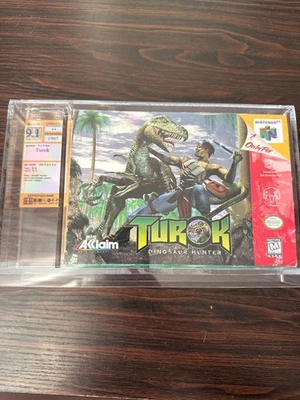 Turok Dinosaur Hunter N64 Graded 9.1 - Image 1 of 4