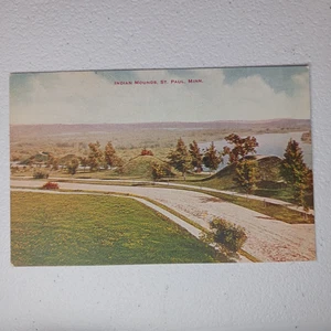 Postcard Indian Mounds St Paul Minnesota Unposted - Picture 1 of 6