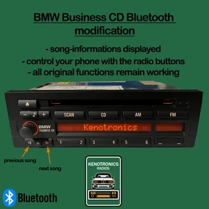 BMW Business CD43 Bluetooth + Freisprech Umbau (Songtitel im Display) - Bild 1 von 3