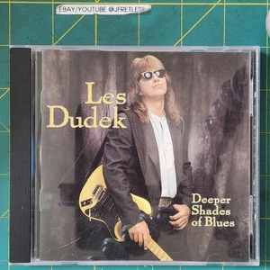 Used Music Audio CD Les Dudek Deeper Shades Of Blues Album 1994 Goober Records - Imagen 1 de 4