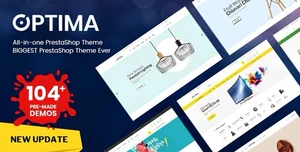 Prestashop Theme Optima | ECommerce Pro Multipurpose, Pour Site Web et SEO - Imagen 1 de 7