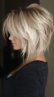 Ombre Blonde Short Bob Wig 13x4 Lace 100% Real Human Hair Wigs for Women - Image 1 of 3