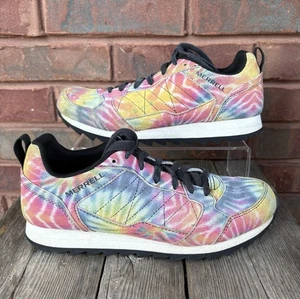 Merrell Women's Sz 8 Alpine Tie-Dye suede sneakers J002500 running Trail Shoes - Picture 1 of 14