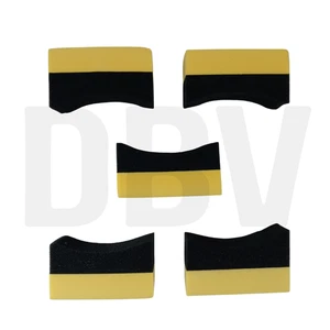 Tyre Wax Applicator Sponge | Easy Grip Car Tyre Shine Polish Detailing Tool - Picture 1 of 4