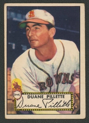 1952 Topps #82 Duane Pillette St. Louis Browns  ~ VG/EX - Image 1 of 3