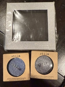 Stila Jewel Eyeshadow Set Of 2 And Z Palette On Sappho And Black diamond - Picture 1 of 1