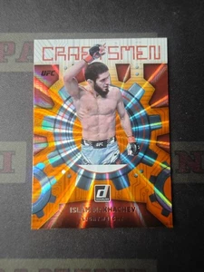 2022 Panini Donruss UFC Orange Lazer Craftsmen Islam Makhachev - Picture 1 of 2