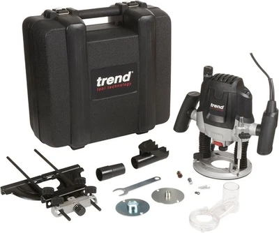 Trend T7EK 2100W 1/2" Variable Speed Router 240v In Kit Box T7 - Including VAT - Image 1 of 4
