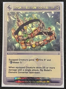 Convertidor de elementos de Bodal caótico casi nuevo OP promoción Battlegear - Imagen 1 de 3