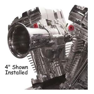 Carburador cromado Velocity Stack 2,5" Harley S&S Super E o G (10148) - Imagen 1 de 1
