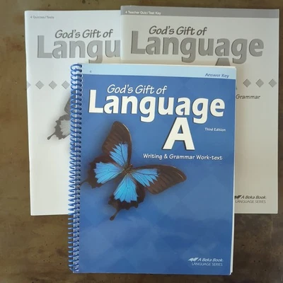 God's Gift Of Language A, A Beka Book Set - Image 1 of 2