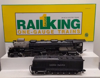 Motor de vapor Challenger MTH 70-3002-1 G escala 4-6-6-4 y licitadora #3967 PS2 EX Foto 1 de 4