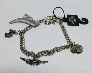 New Harley Davidson Boot Chain/Charms 15" - Picture 1 of 5