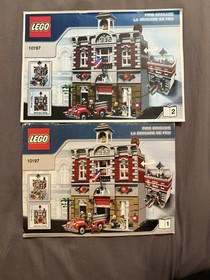 LEGO 10197 Fire Brigade Instruction #1 ONLY + copy of the second book.