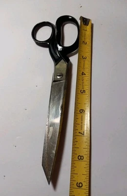 Case XX Bradford PA Made in USA VTG Vintage Black N Chrome Scissors #15-9 - Image 1 of 4