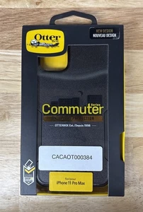 Funda OtterBox COMMUTER SERIES para iPhone 11 Pro Max - Negra 77-62587 - Imagen 1 de 1