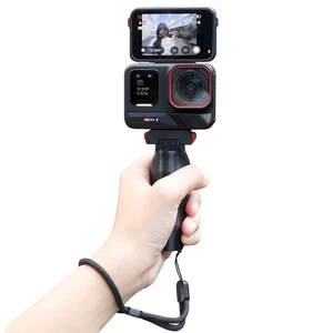 Handle Grip For Insta360 ACE Pro2 Quick-Release Extension Mount with Wrist Strap - Picture 1 of 9