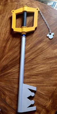 Rare Disney Kingdom Hearts Key Keyblade Full Size Replica Cosplay Prop 34" VGUC  - Image 1 of 4