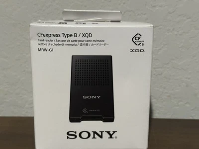 Sony MRW-G1 CFexpress Type B / XQD Memory Card Reader Black  New - Image 1 of 4