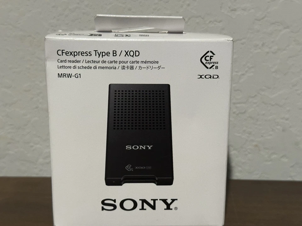 Sony MRW-G1 CFexpress Type B / XQD Memory Card Reader Black  New - Image 1 of 4