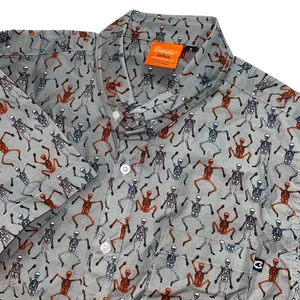 Beistle by Creepy Co Skelett Shirt Herren klein Horror Halloween Party Kostüm - Bild 1 von 11