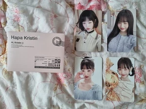 IVE Wonyoung X Hapa Kristin Potocards 4ea (Cute Wonyoung) Kpop Idol - Foto 1 di 8