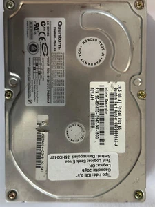 Hard Disk IDE 3,5" 20GB QUANTUM QMP20000AS-A SG-035NTD-12547-14F-16GG  - Foto 1 di 2