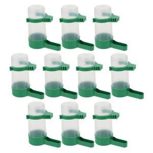 10 Pcs Automatic Drinking Fountain Parakeet Water Dispenser for Cage - Picture 1 of 12