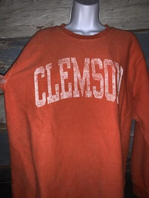 Clemson Tigers Tigertown Graphics Women’s Ribbed Long Sleeve Shirt Size Medium M - Image 1 of 4