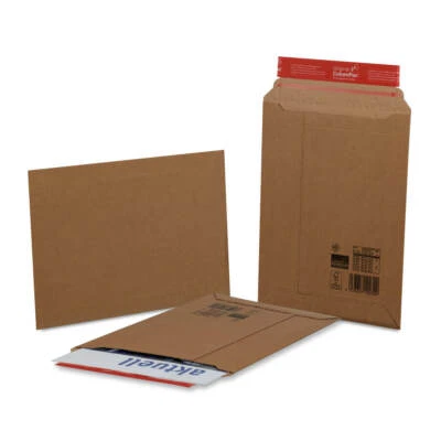 100 ColomPac CP 01003 Karton Versandtaschen braun 215x300mm Pappversandtaschen